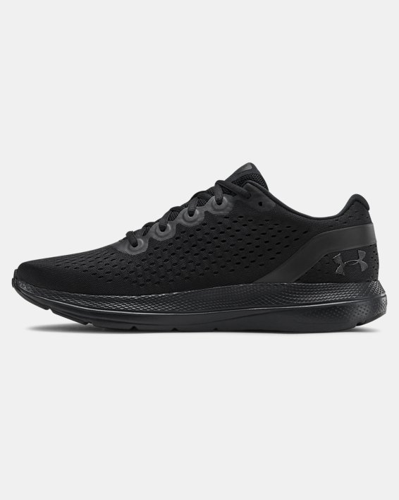 Men's UA Charged Impulse Running Shoes in Black image number 1